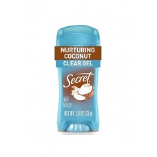 Дезодорант-антиперспирант Secret Coconut 73 г – гелевый женский, 48 часов защиты от пота и запаха (США)