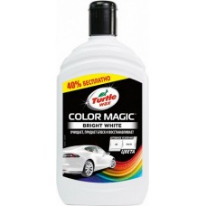 Поліроль кольоро збагачений EXTRA FILL Turtle Wax БІЛИЙ Color Magic 500мл