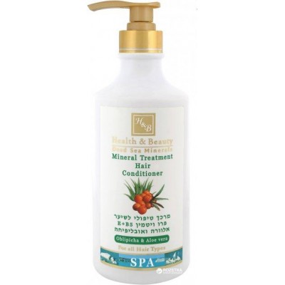 Кондиціонер для всіх типів волосся на основі мінералів Мертвого моря 322 H&B 780 мл/12