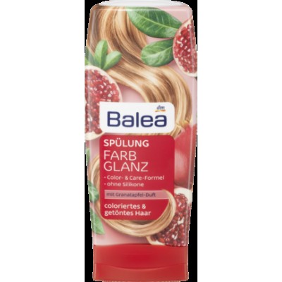 Бальзам Balea для волос FARB GLANZ  Гранат 300 мл