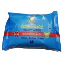 Салфетки для рук Green&Shield антибактериальные 20шт.