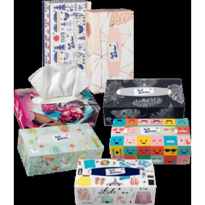 Салфетки бумажные Soft&Sicher 4 шарові 100 шт