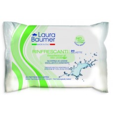 СЕРВЕТКИ ВОЛОГІ 00724 ОСВІЖАЮЧІ LAURA BAUMER 20 шт. СЕРВЕТКИ ВОЛОГІ 00724 ОСВІЖАЮЧІ LAURA BAUMER 20 шт.