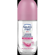Neutro MED deo rollon 50ml/Sensetive/ скло/роліковий антиперсперант для чутливої шкіри скло