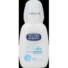 Дезодорант спрей без газа NEUTRO ROBERTS PROFUMO DI SAPONE zero% sali 75 мл
