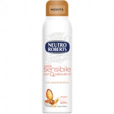 Дезодрант спрей NEUTRO ROBERTS AVENA E LATTE PELLE SENSIBILE ДЛЯ ЧУВСТВИТЕЛЬНОЙ КОЖИ 150 ml