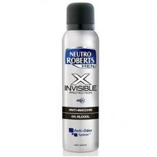 Neutro ROBERTS DEO X INVISIBLE MEN/150ml/men спрей - антиперсперант "без пятен"