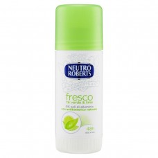 Neutro ROBERTS DEO STICK FRESCO/40ml/антиперсперант "свіжість" антибактерiальний зелений ча