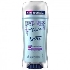Дезодорант Secret Lavender 68 г – женский стик без алюминия, 48 часов защиты от запаха (Aluminum Free)