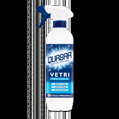 ЗАСІБ ДЛЯ ЧИЩЕННЯ СКЛЯНИХ ПОВЕРХОНЬ 650 МЛ. СПРЕЙ QUASAR