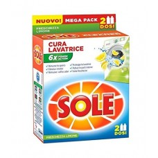 ЗАСІБ ДЛЯ ПРОЧИСТКИ ПРАЛЬНИХ МАШИН 2Х250 МЛ. SOLE LIMONE