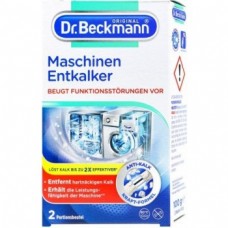 Средство для удаления накипи Dr. Beckmann, порошок от накипи для стиральных и посудомоечных машин, 2×50 г