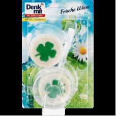 Блок для унитаза Denkmit Frische Wiese + 2 зап (3*45гр.=135гр.)