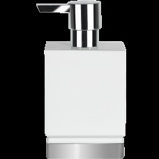 Дозатор д/мила porcelaіn ROMA білий/срібло_10.17969