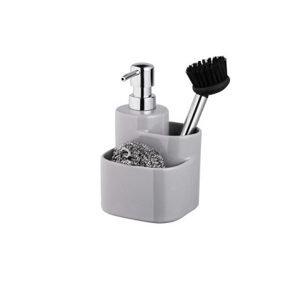 Набір дозатор 3 в 1 , сірий_07675