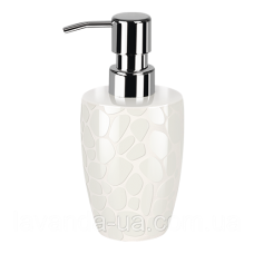 Дозатор для мила кераміка DARWIN-PEBBLE білий_10.14657