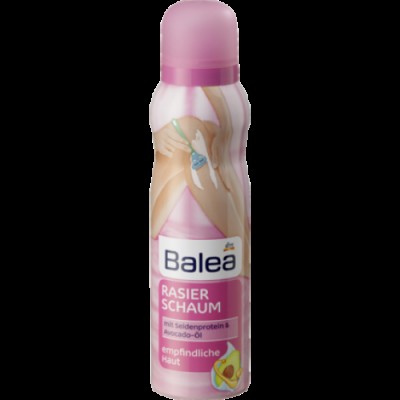 Пена для бритья Balea RasierSchaum с протеинами и авокадо д/женшин 150мл.