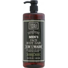 DSC 3 в 1 Гель для душу, волосся та обличчя для чоловіків Sandalwood 1000мл