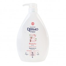 Гель для душа DermoMed Белые Цветы, 1 л