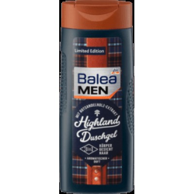 Гель д/душа Balea Duschgel MEN Highland 300мл.