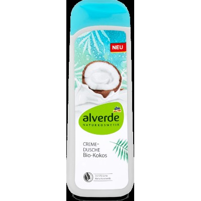 Гель д/душа ALVERDE Cremedusche Bio-Kokos 250 мл