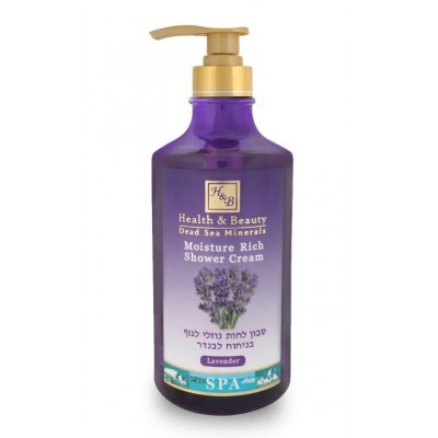 Крем-гель зволожуючий для душу  Лаванда H&B 1293 780 мл/12