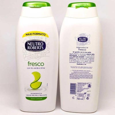 ГЕЛЬ ДЛЯ ВАННИ ТА ДУШУ NEUTRO ROBERTS BS NATUR.ALOE&MAN.M700