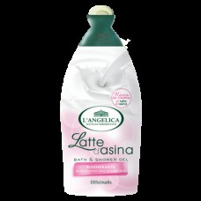 Гель-піна для душу L'angelica NEW Bath & Shower latte - D'asina 500ml / з ослиним  молочком