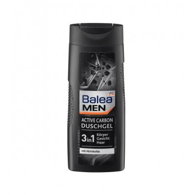 Гель д/душа Balea Duschgel MEN Active Carbon 3in1 300мл.