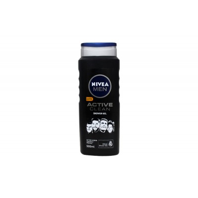 ВАННА/ДУШ ГЕЛЬ NIVEA MEN BS ACT.CLEAN   ML500