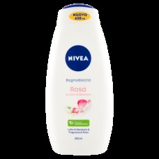 ГЕЛЬ-КРЕМ ДЛЯ ВАННИ ТА ДУШУ NIVEA BS ROSA&LATTE MAND.ML650