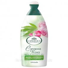 Гель-піна для душу L'angelica CANAPA & ROSA 450ml