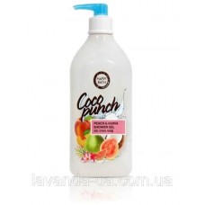 Гель д/душу Happy Bath Coco Punch Peach & Guava - 800г
