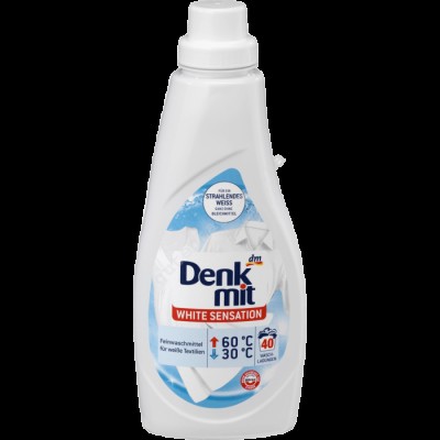 Порошок-гель д/стирки Denkmit (Германия) White Sensation (1л.=40)