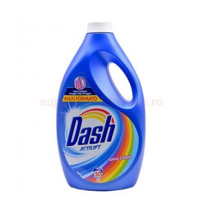 Порошок-гель д/стирки КОЛЬОРОВИХ РЕЧЕЙ DASH DET.LAV.LIQ.COLORE LAV50
