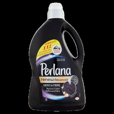 РІДКИЙ ЗАСІБ ДЛЯ ПРАННЯ 50 ПРАНЬ ДЛЯ ЧОРНИХ РЕЧЕЙ  PERLANA DET.NERO LV50