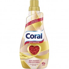 Порошок-гель д/стирки CORAL COLOR Gold Sensation 22 стир. 1,1л.