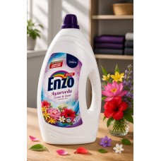 Гель для стирки DELUXE ENZO 6w1 ELITE AYURVEDA Color 4 л 100 стирок