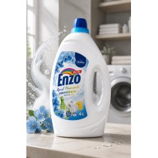 Гель для стирки Deluxe Enzo Elite 6in1 April Moments Universal 4 л, 100 циклов стирки