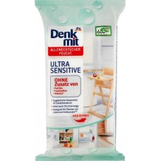 Влажные салфетки универсальные для уборки Denkmit Allzwecktücher Feucht Ultra Sensitive 50 шт