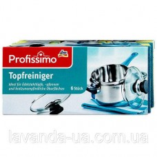 Губка д/посуды Profissimo 6шт. д/кастрюль