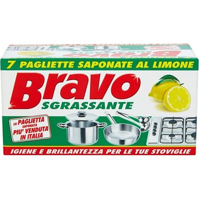 ГУБКА ДЛЯ ЧИЩЕННЯ 7 ШТ. 00886 BRAVO