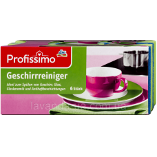 Губка д/посуды Profissimo 6шт.