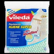 МІКРОФІБРА ДЛЯ ПІДЛОГИ  3 ШТ. PANNO PAVIM. PZ3 VILEDA