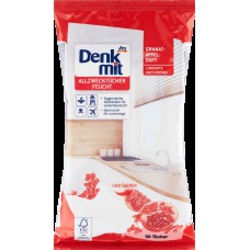 Салфетки влажные универсальные DenkMit гранат 50 шт.