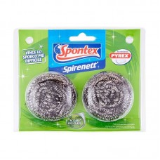 МЕТАЛЕВІ ГУБКИ ДЛЯ ПОСУДУ 2 ШТ. SPONTEX