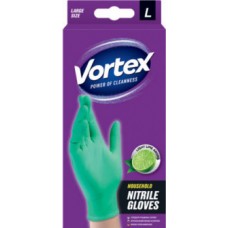 Vortex Рукавички нітрилові L (з запахом лайму)