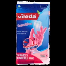 РУКАВИЦІ ДЛЯ ПРИБИРАННЯ SENSIT.ROSA PC VILEDA