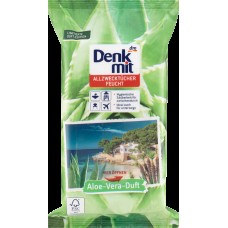 Салфетки влажные для уборки по дому DENKMIT Aloe Vera 50 шт