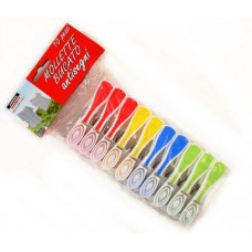 Прищепки для белья MOLLETTE PLASTICA BUCATO ANTISEGNI  10 шт.